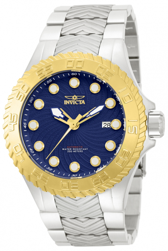 Invicta Pro Diver Herreklokke 12924 Blå/Stål Ø48 mm - Invicta