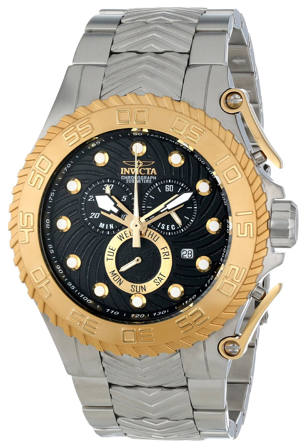 Invicta Pro Diver Herreklokke 12934 Sort/Stål Ø48 mm - Invicta