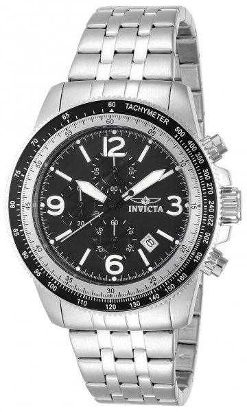 Invicta Specialty Herreklokke 13960 Sort/Stål Ø48 mm - Invicta