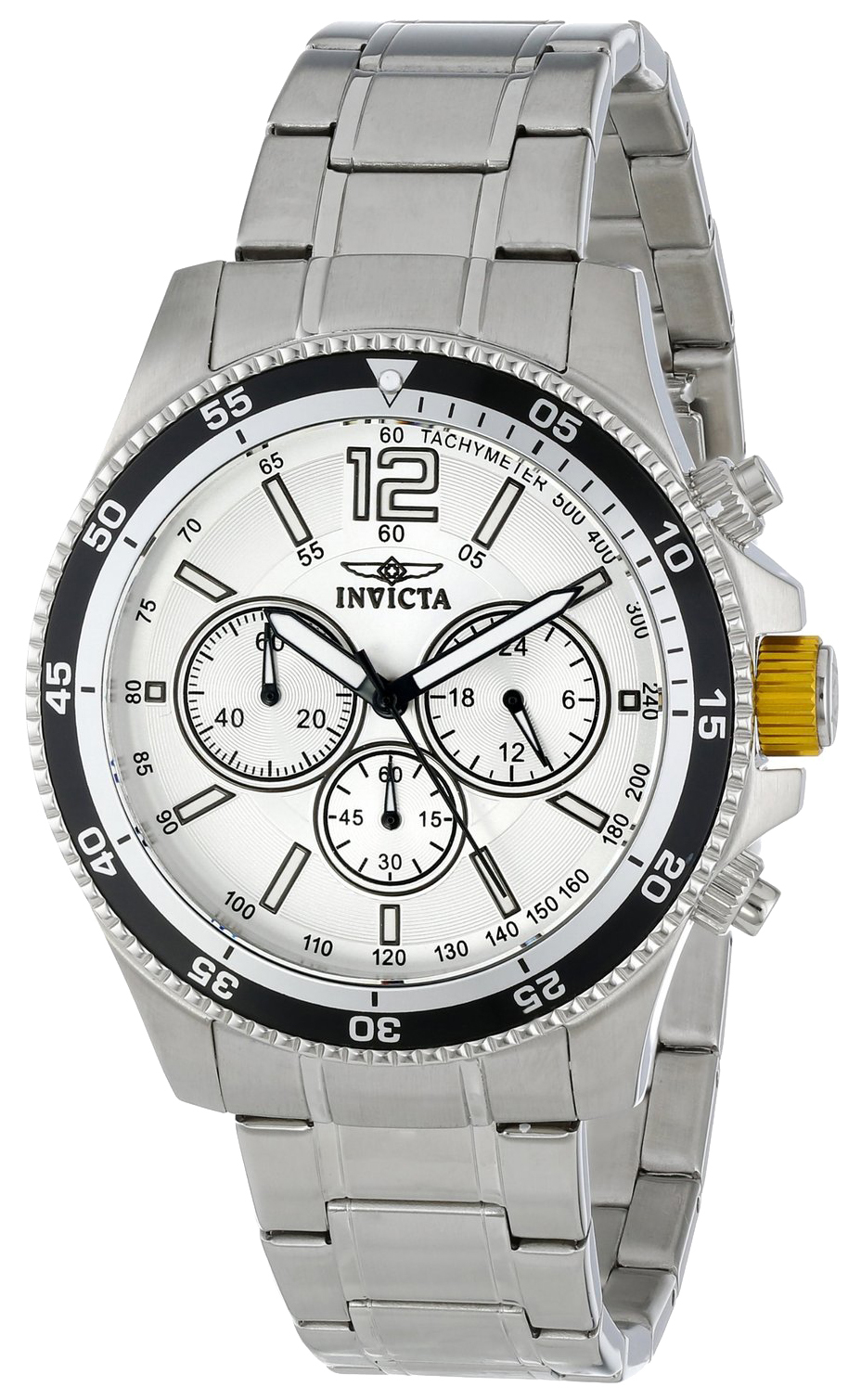 Invicta Specialty Herreklokke 13975 Sølvfarget/Stål Ø45 mm - Invicta