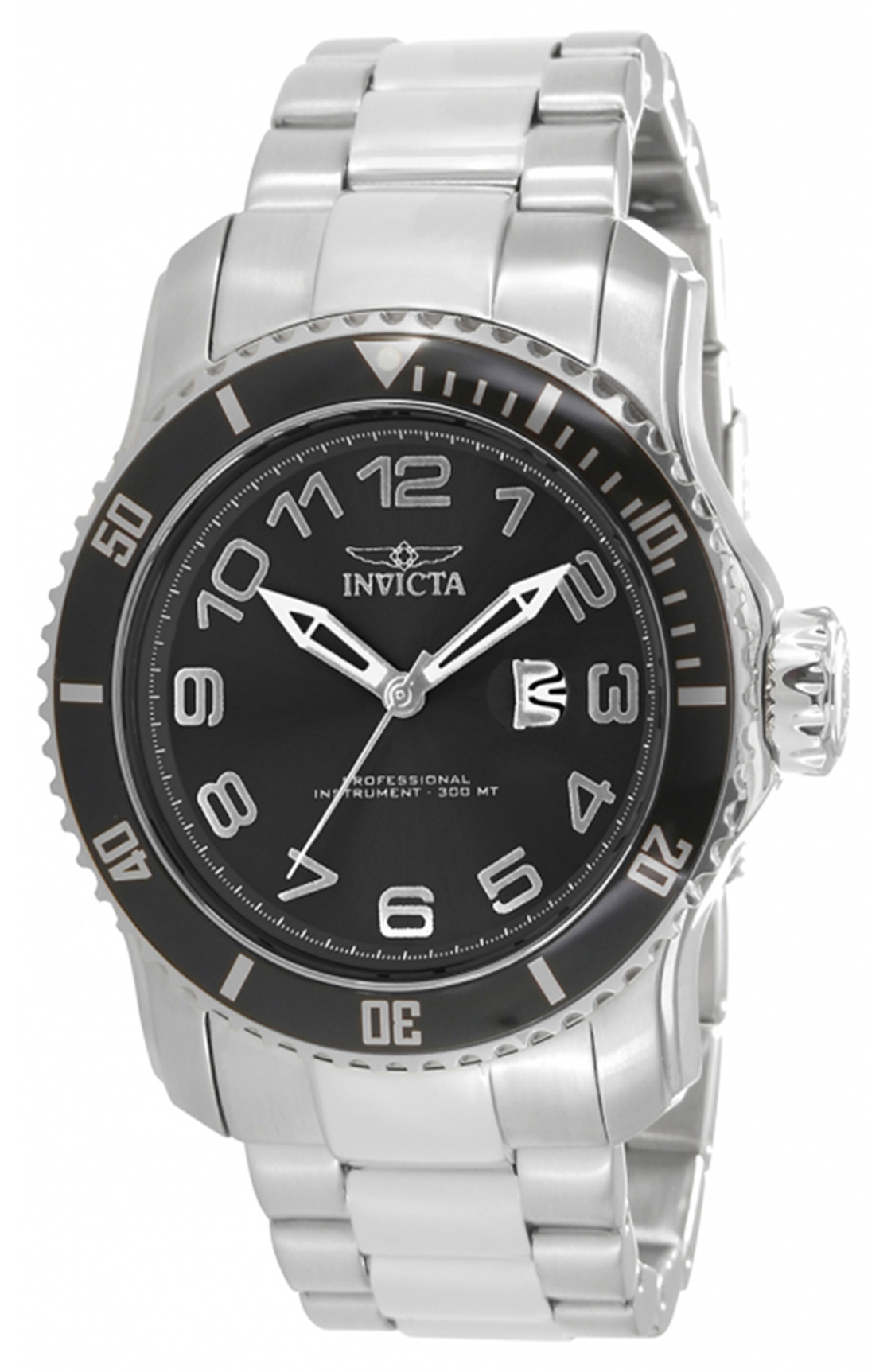 Invicta Pro Diver Herreklokke 15072 Sort/Stål Ø48.8 mm - Invicta