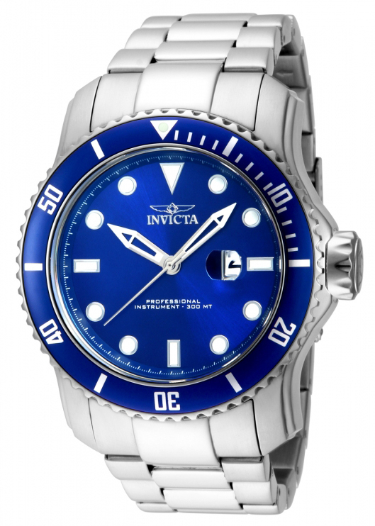 Invicta Pro Diver Herreklokke 15076 Blå/Stål Ø48.8 mm - Invicta