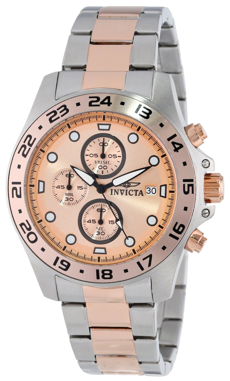 Invicta Pro Diver Herreklokke 15208 Rosegullfarget/Rose-gulltonet - Invicta