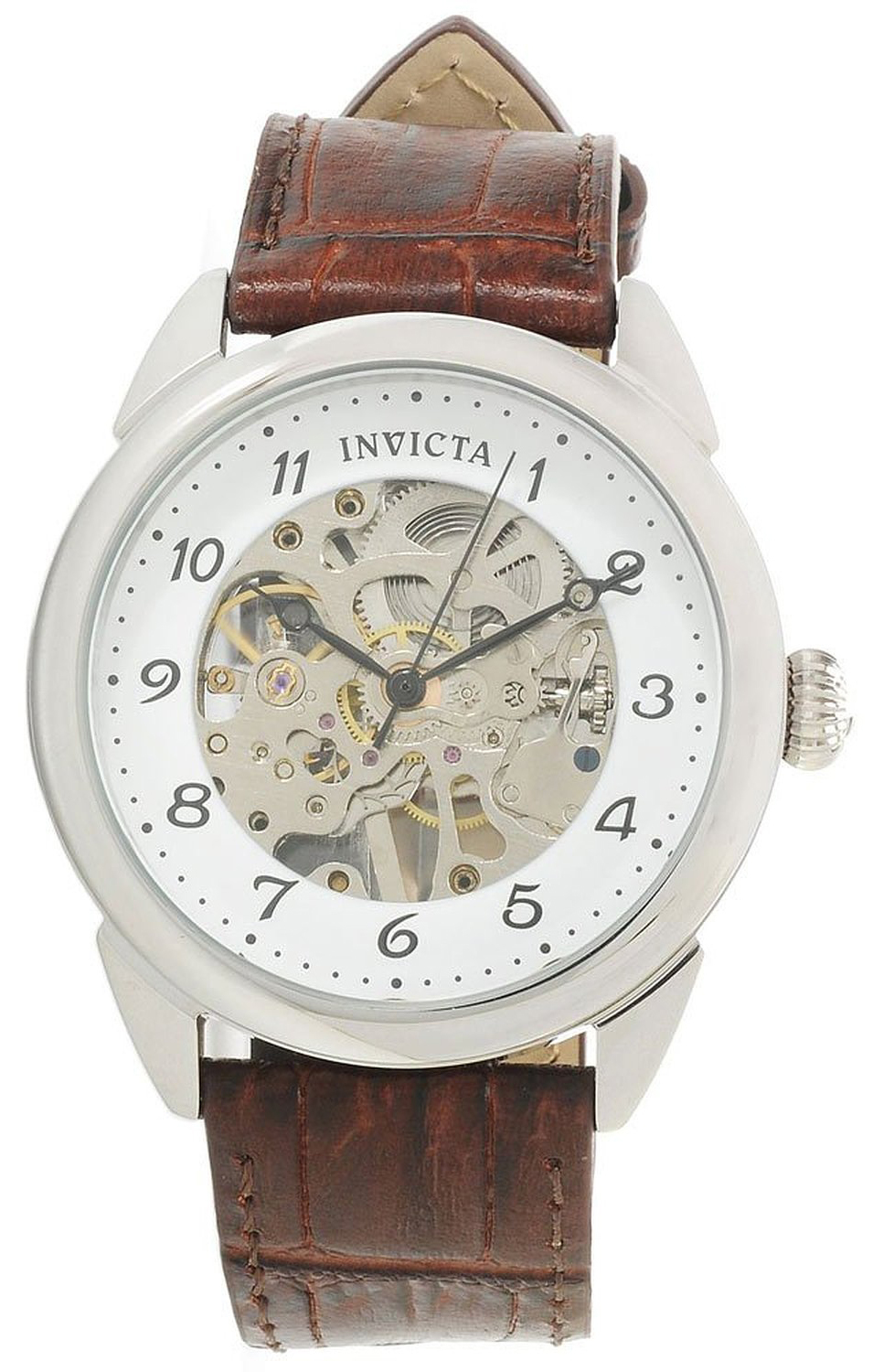 Invicta Specialty Herreklokke 17187 Hvit/Lær Ø42 mm - Invicta