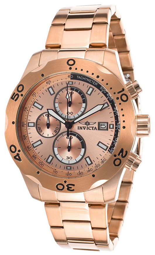 Invicta Specialty Herreklokke 17752 Rosegullfarget/Rose-gulltonet - Invicta