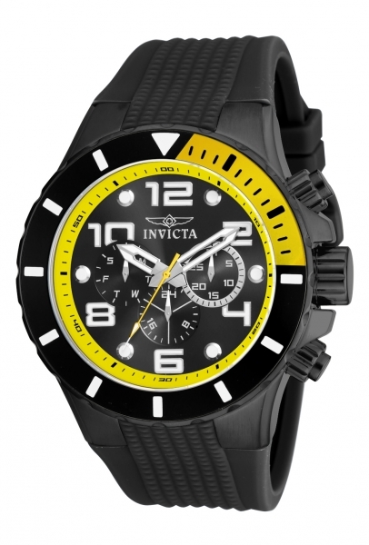 Invicta Pro Diver Herreklokke 18741 Sort/Plast Ø50 mm - Invicta