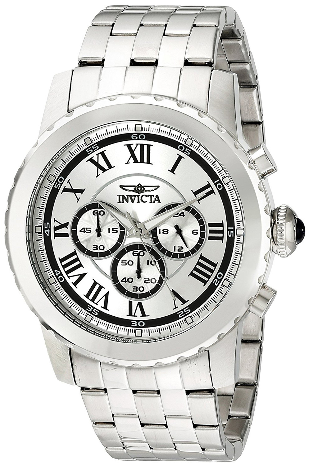 Invicta Specialty Herreklokke 19467 Sølvfarget/Stål Ø50 mm - Invicta