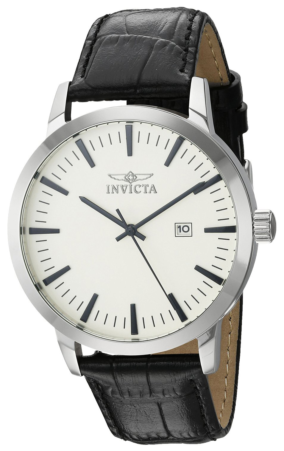 Invicta Specialty Herreklokke 22314 Hvit/Lær Ø44 mm - Invicta