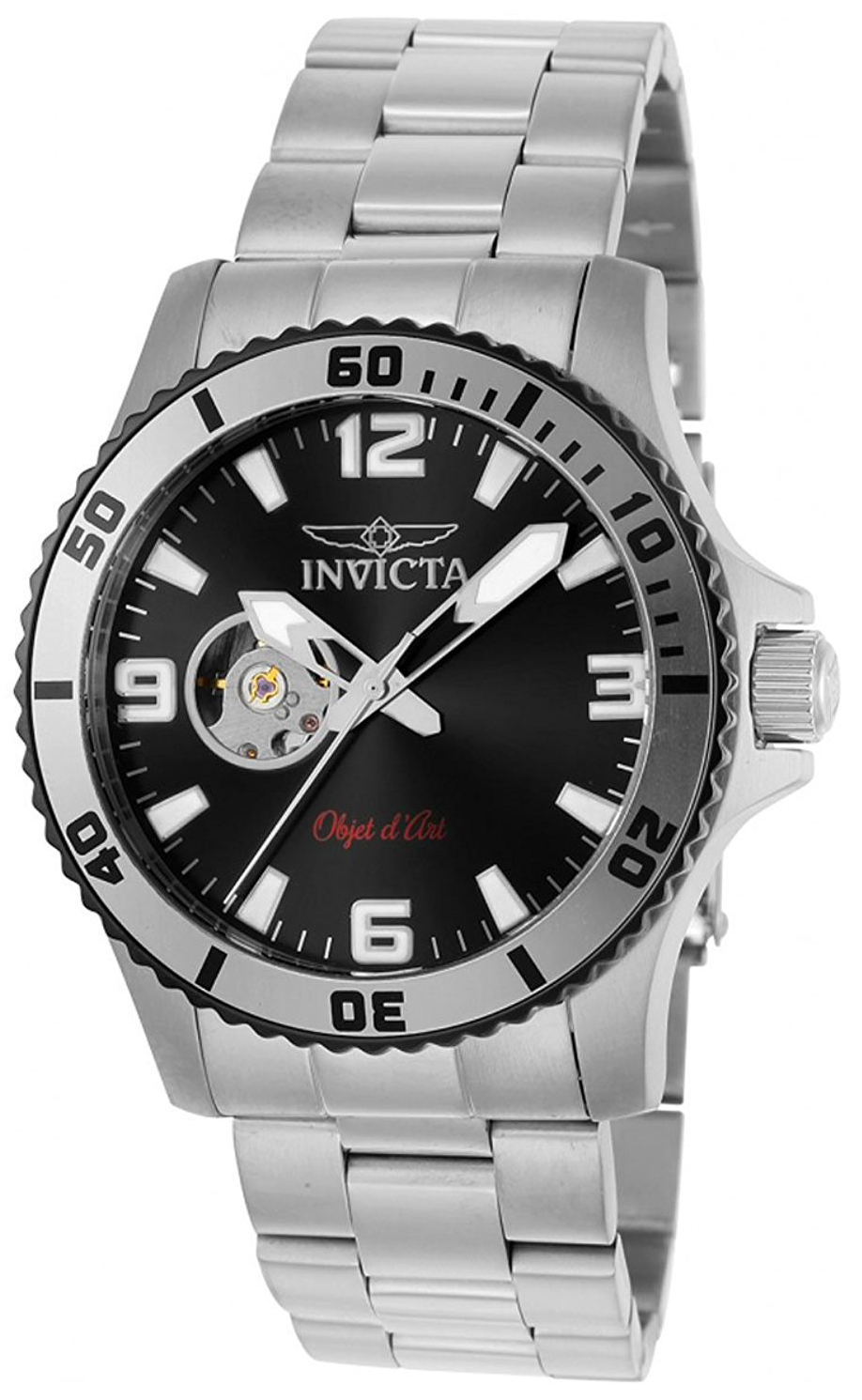 Invicta 99999 Herreklokke 22624 Sort/Stål Ø43 mm - Invicta