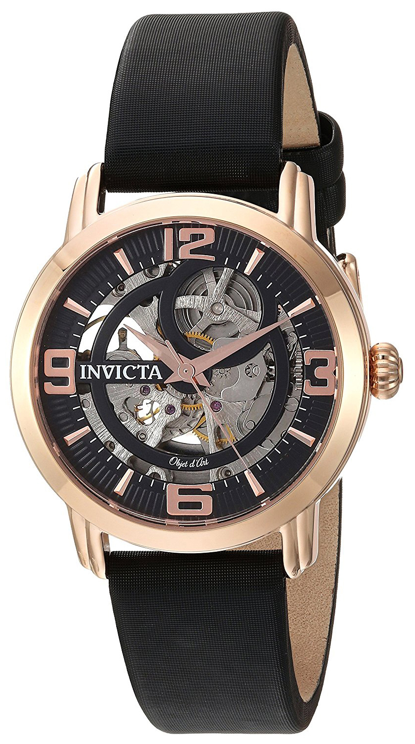 Invicta 99999 Dameklokke 22656 Sort/Sateng Ø37 mm - Invicta