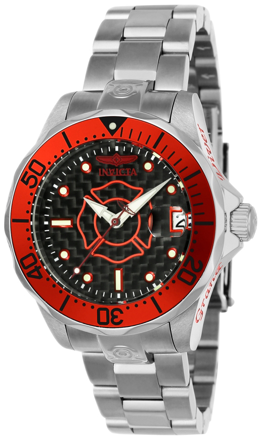 Invicta Pro Diver Dameklokke 23150 Sort/Stål Ø38 mm - Invicta