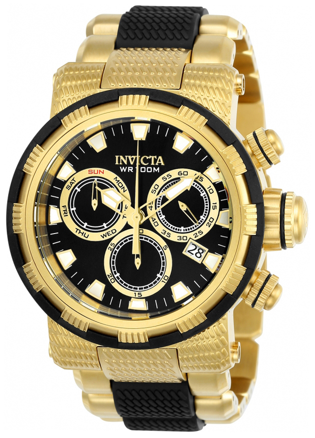 Invicta Specialty Herreklokke 23980 Sort/Gummi Ø46 mm - Invicta