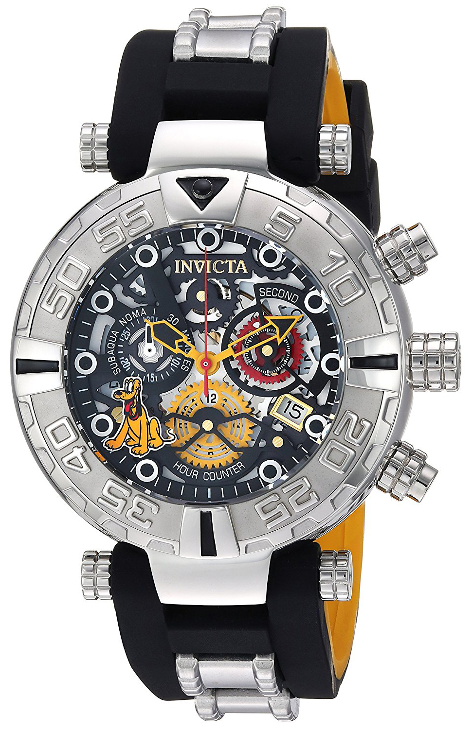 Invicta 99999 Herreklokke 24517 Sort/Stål Ø47 mm - Invicta