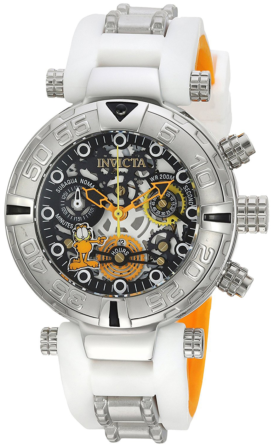 Invicta 99999 Dameklokke 24881 Skjelettkuttet/Stål Ø38 mm - Invicta