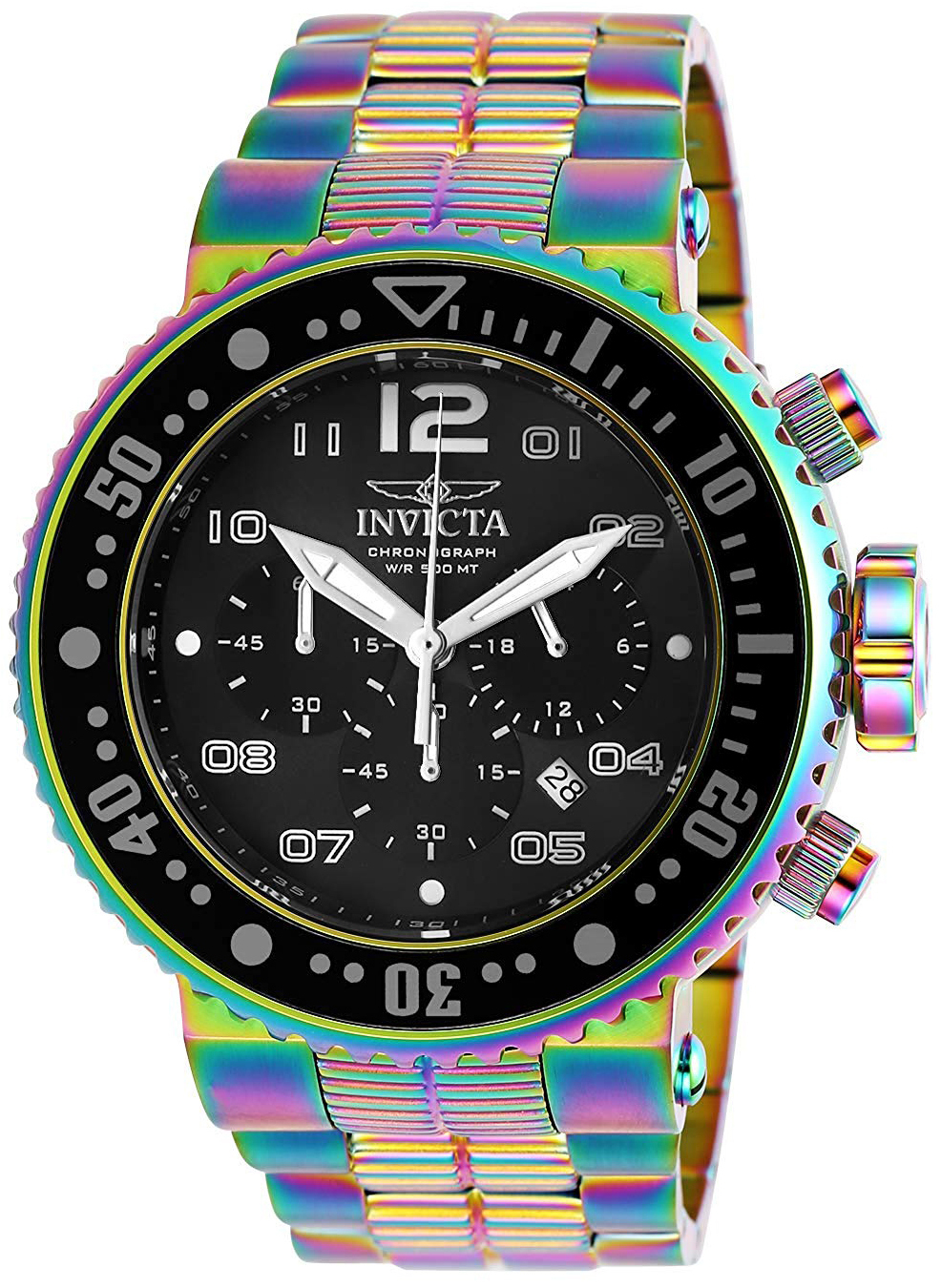 Invicta Pro Diver Herreklokke 25078 Grå/Stål Ø52 mm - Invicta