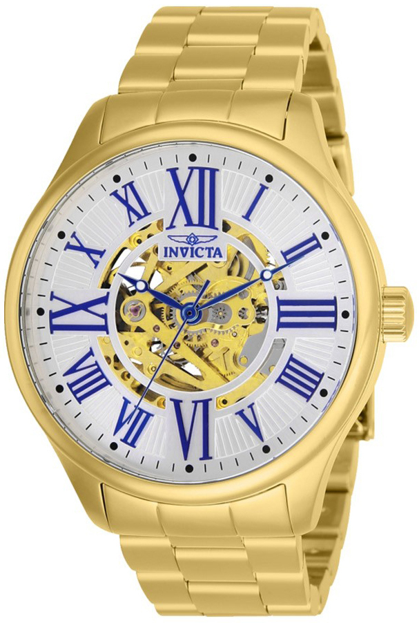 Invicta 99999 Herreklokke 27556 Sølvfarget/Gulltonet stål Ø45 mm - Invicta