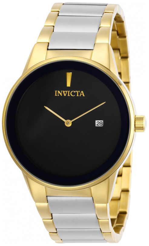 Invicta Specialty Herreklokke 29468 Sort/Gulltonet stål Ø40 mm - Invicta