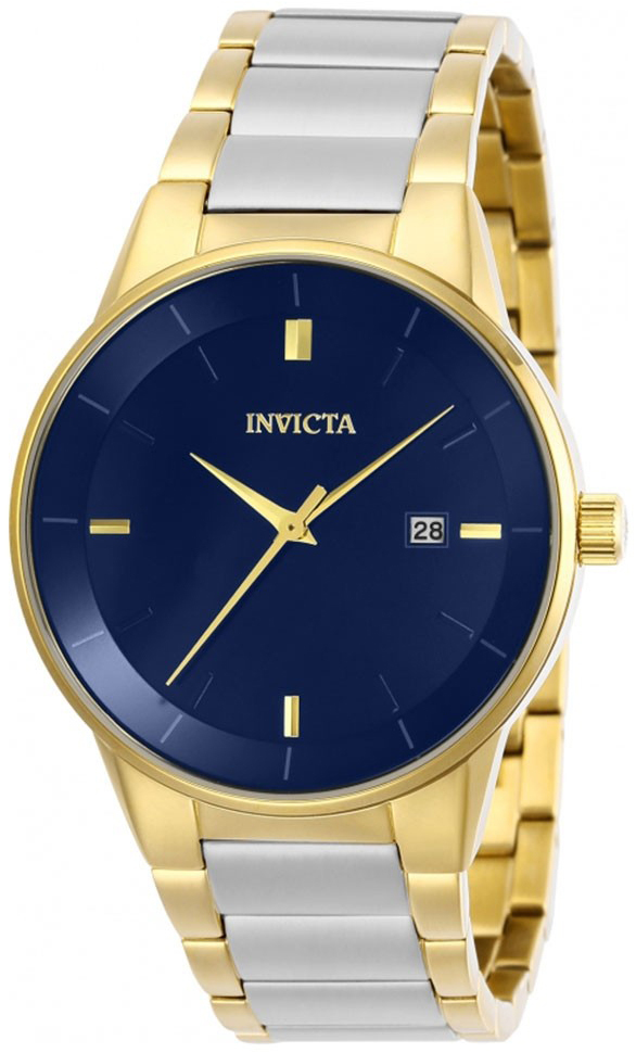 Invicta Specialty Herreklokke 29474 Blå/Gulltonet stål Ø40 mm - Invicta