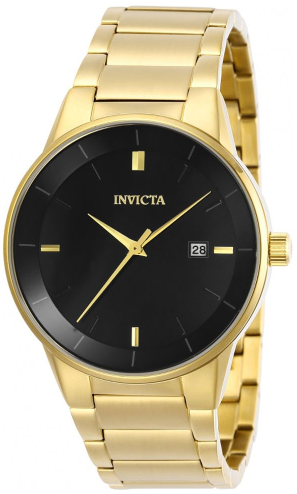 Invicta Specialty Herreklokke 29475 Sort/Gulltonet stål Ø40 mm - Invicta