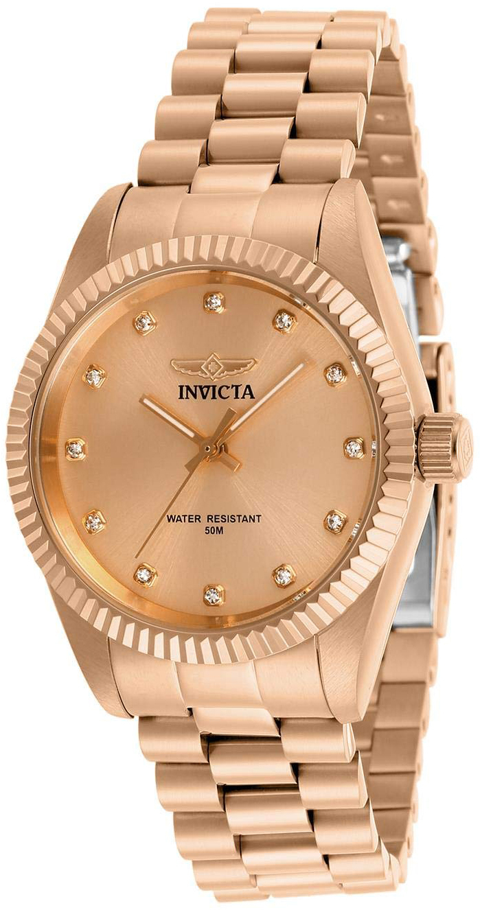 Invicta Specialty Dameklokke 29513 Rosegullfarget/Rose-gulltonet - Invicta