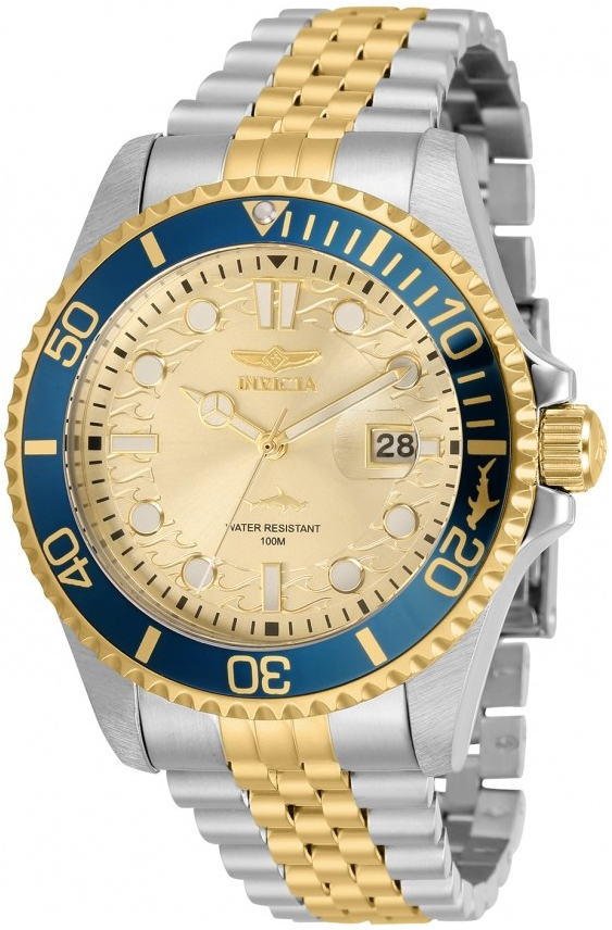 Invicta Herreklokke 30617 Gull/Gulltonet stål Ø43 mm