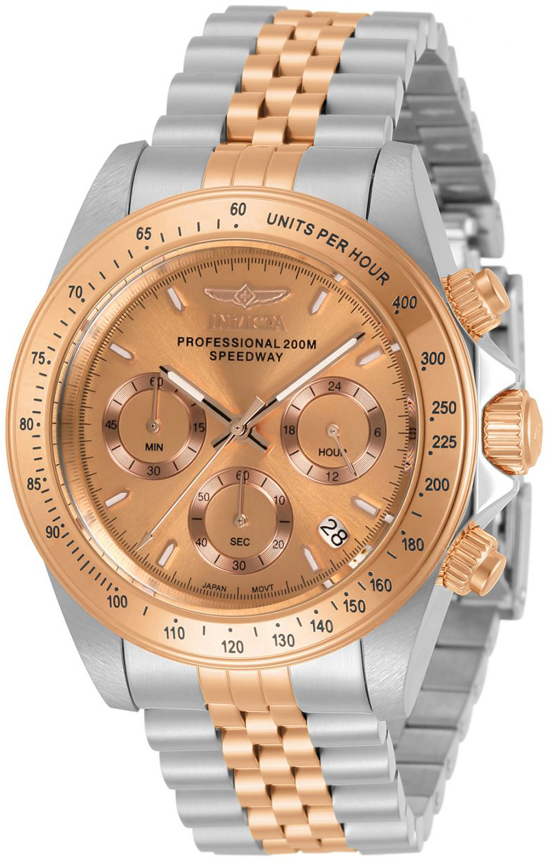 Invicta Herreklokke 30994 Speedway Rosegullfarget/Rose-gulltonet
