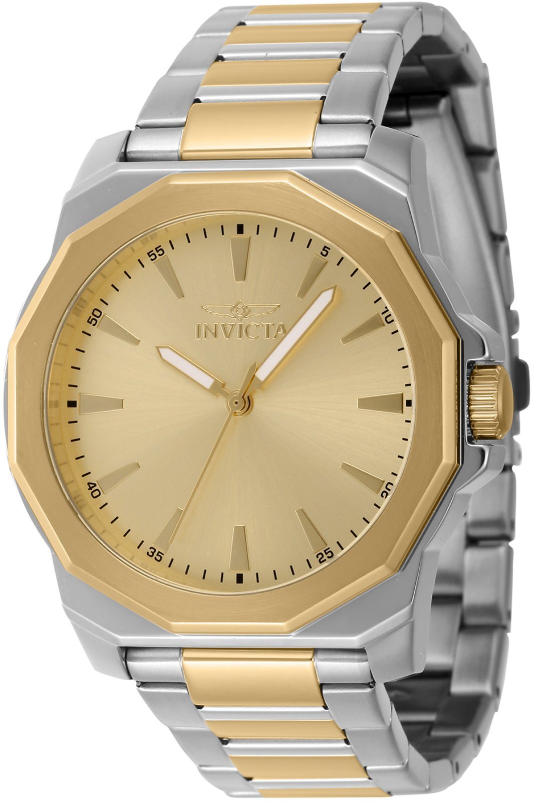 Invicta Herreklokke 46835 Speedway Gullfarget/Gulltonet stål Ø42 mm