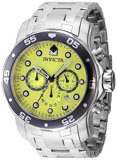 Invicta Herreklokke 47561 Pro Diver Grønn/Stål Ø48 mm