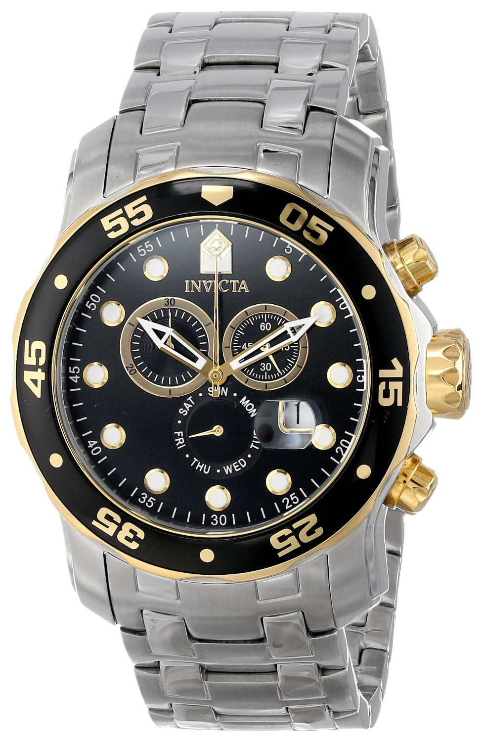 Invicta 99999 Herreklokke 80039 Sort/Stål Ø49 mm - Invicta