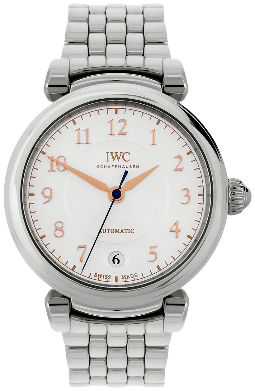 IWC Da Vinci Dameklokke IW458307 Sølvfarget/Stål Ø36 mm