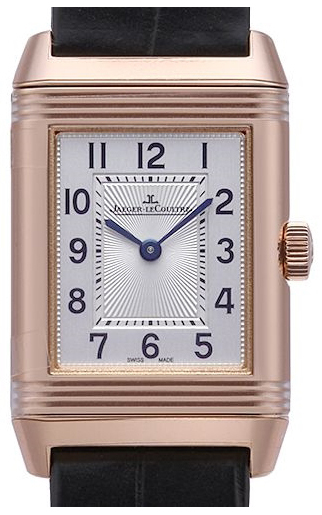 Jaeger LeCoultre Reverso Classic Small Duetto Pink Gold Dameklokke
