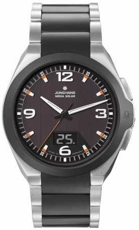 Junghans Herreklokke 18/1425.44 Mega Sort/Keramik Ø41.6 mm