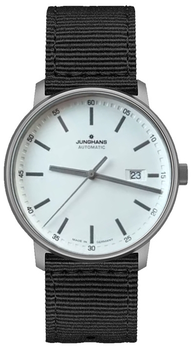 Junghans Herreklokke 27/2000.00 Titan Hvit/Tekstil Ø40 mm