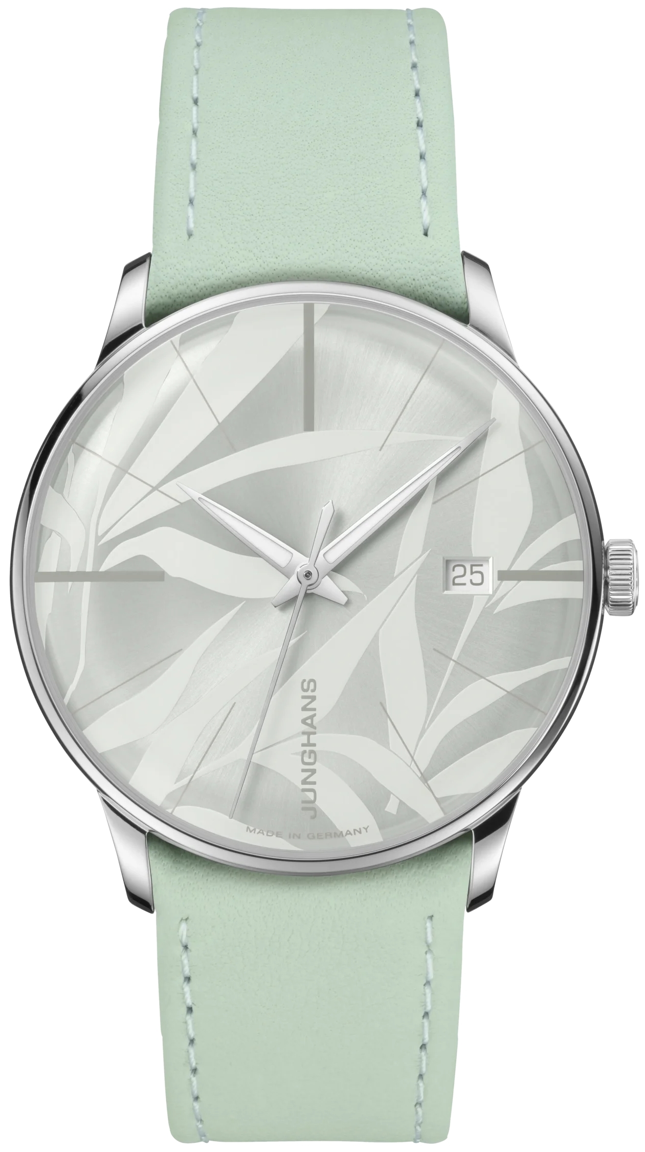 Junghans Herreklokke 27/4243.02 Meister Automatic Grønn/Lær Ø38.4