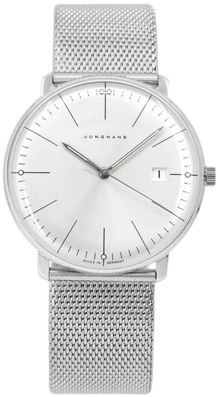 Junghans 41/4463.46 Max Bill Sølvfarget/Stål Ø38 mm