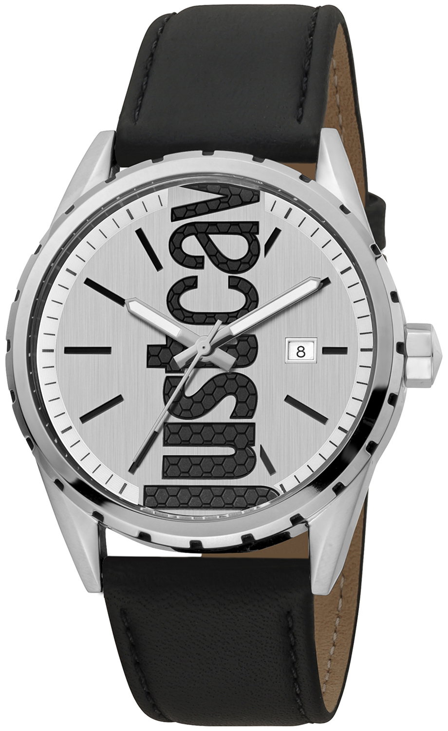Just Cavalli Herreklokke JC1G082L0105 Classic Lær Ø40 mm