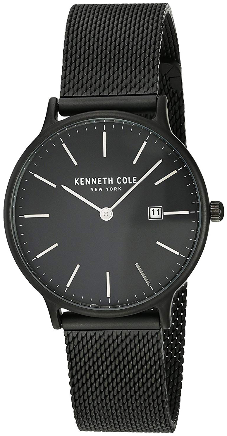 Kenneth Cole Classic Dameklokke KC15057004 Sort/Stål Ø33 mm