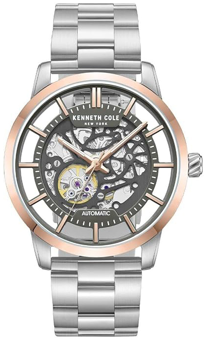 Kenneth Cole Herreklokke KCWGY0064301 Battery Park Grå/Stål Ø44 mm