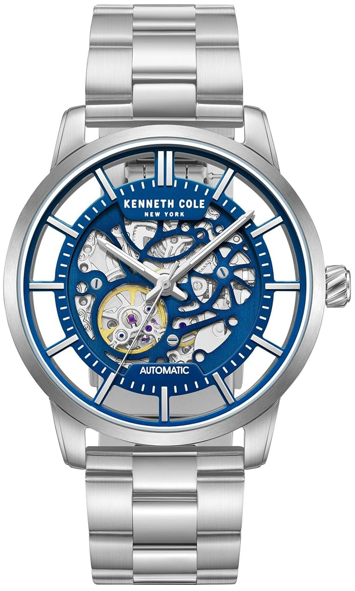 Kenneth Cole Herreklokke KCWGY0064302 Battery Park Blå/Stål Ø44 mm