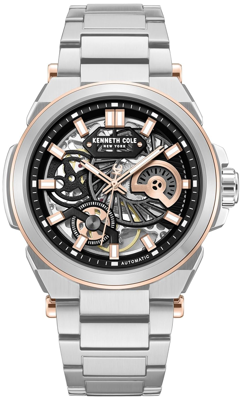 Kenneth Cole Herreklokke KCWGY0065605 Drop Sort/Stål Ø42 mm
