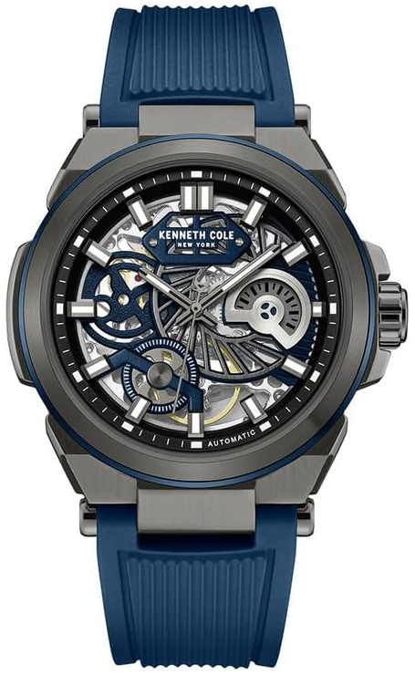 Kenneth Cole Herreklokke KCWGZ0065601 Downtown Grå/Gummi Ø42 mm