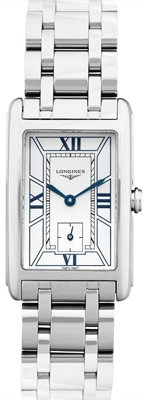 Longines L5.512.4.75.6 Dolcevita Hvit/Stål 23.3x37 mm