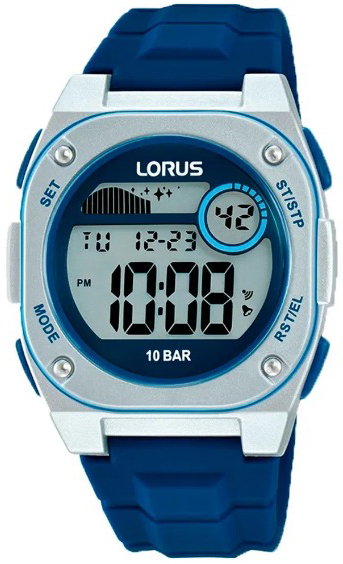 Lorus Herreklokke R2333QX9 Sports LCD/Gummi