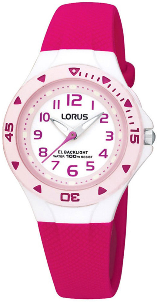 Lorus R2339DX9 Young Hvit/Gummi Ø30 mm