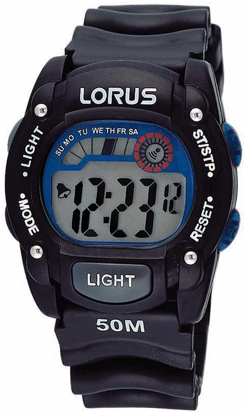 Lorus Herreklokke R2351AX9 Kids Sort/Plast Ø41 mm