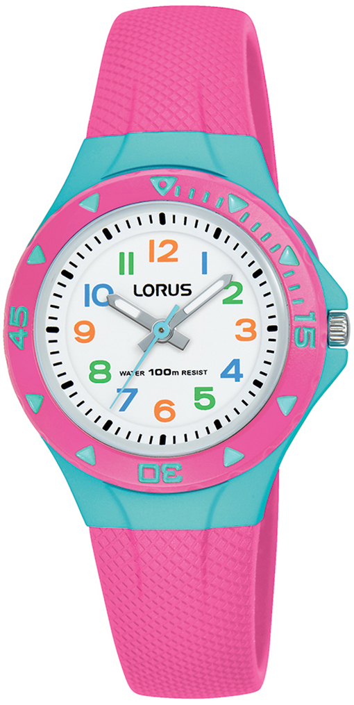 Lorus R2351MX9 Kids Hvit/Gummi Ø28 mm
