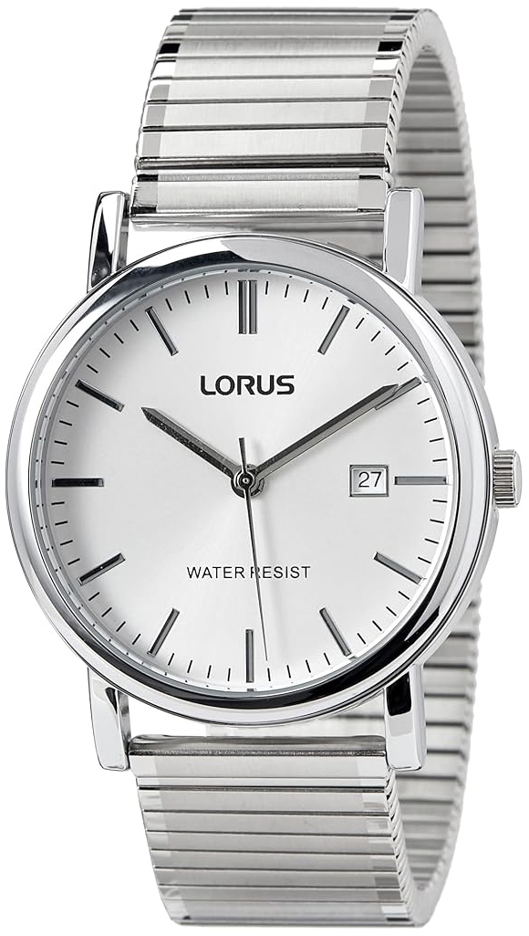 Lorus Herreklokke RG855CX5 Expanding Sølvfarget/Stål Ø37 mm