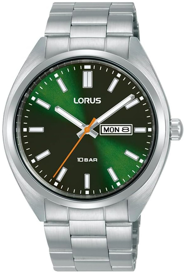 Lorus Herreklokke RH367AX9 Classic Grønn/Stål Ø41 mm