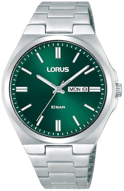 Lorus Herreklokke RH395AX9 Classic Grønn/Stål Ø40 mm