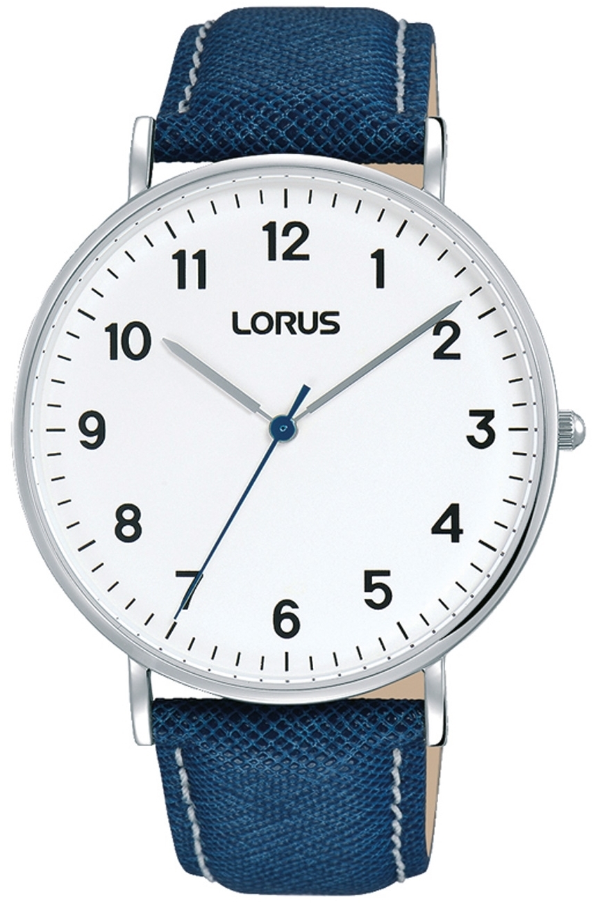 Lorus Herreklokke RH819CX9 Classic Hvit/Lær Ø40 mm